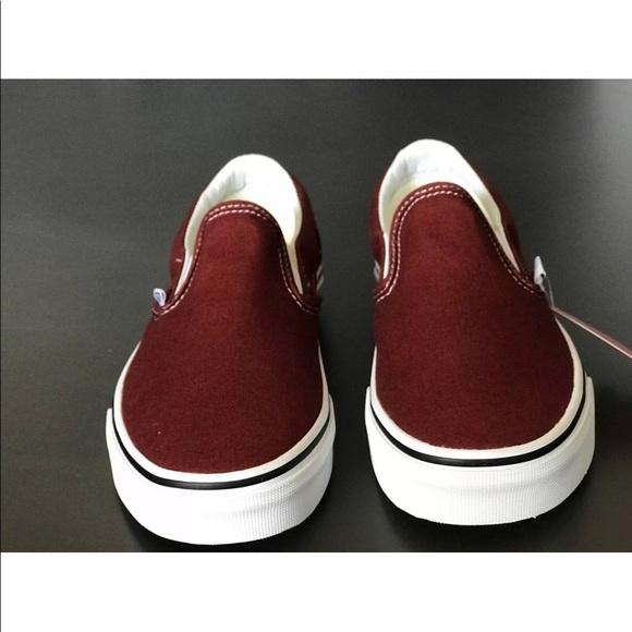 Vans Women’s Classic Slip-On Shoe Madder Brown - Picture 4 of 8